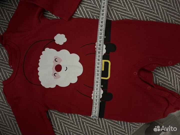 Новогодний костюм для новорожденного