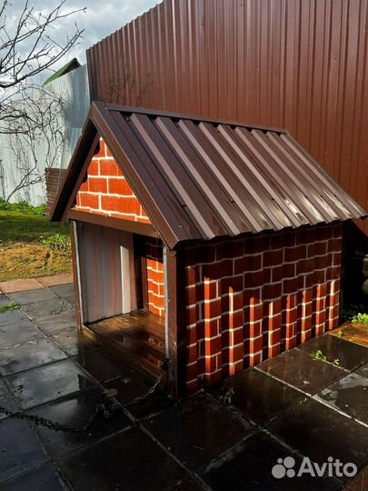 Будка для собаки утепленная