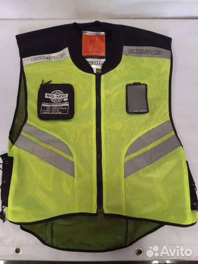 Мото жилетка Icon, размер L