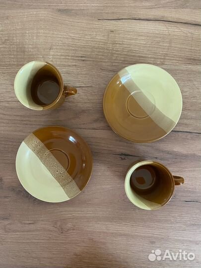 Кофейная пара (чашка и блюдце)