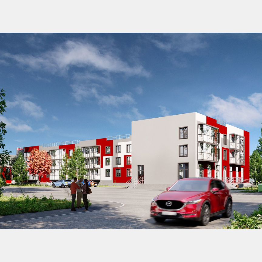 2-к. квартира, 56,4 м², 1/3 эт.