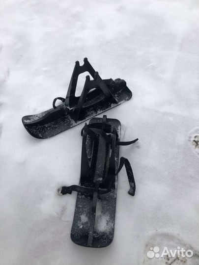 Лыжи для беговела strider