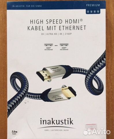 Кабель Новый/ Inacoustic/ Monster Cable