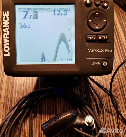 Эхолот lowrance mark 5x pro