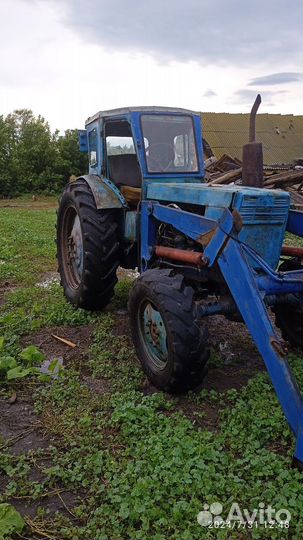 Трактор ЛТЗ Т-40 с КУН, 1988