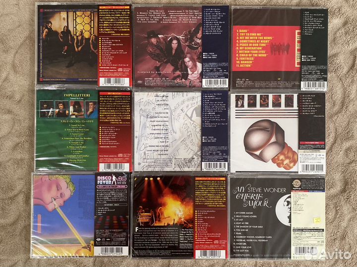 Японские компакт диски (CD Japan), новые