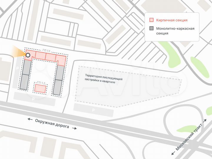 2-к. квартира, 58 м², 10/14 эт.