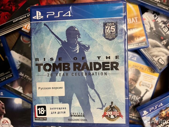 Rise of the Tomb Raider PS4 Новый