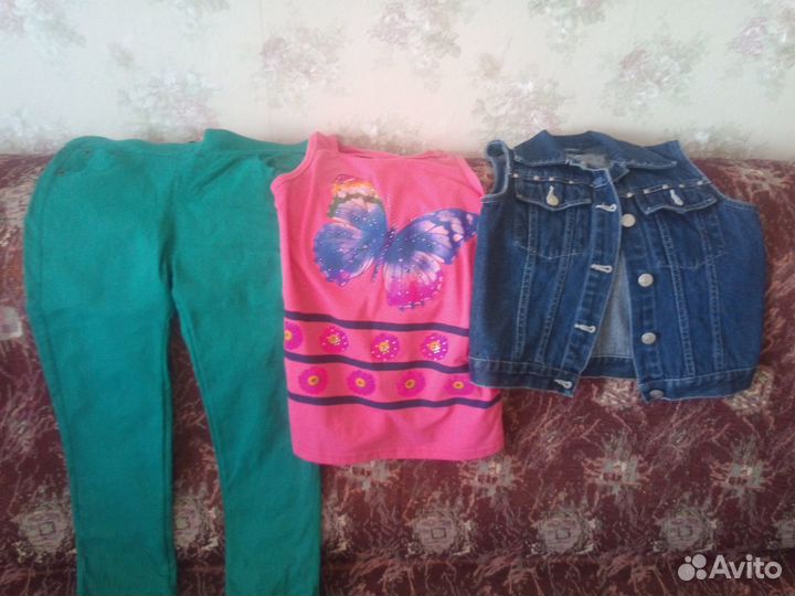 Вещи пакетом на девочку