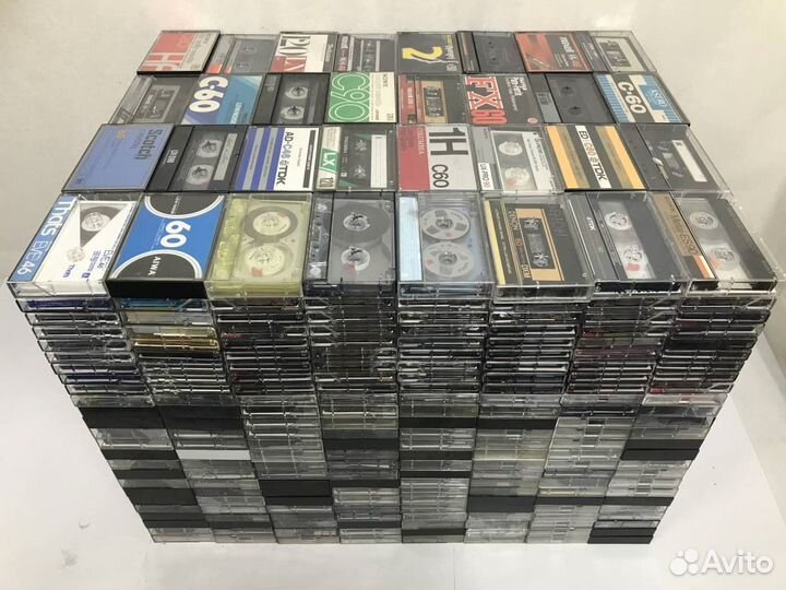 Винтажные аудиокассеты(новые запечатанные)