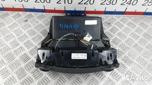 Блок управления печки и климат-контроля mercedes b