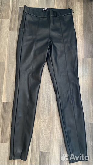 Кожаные брюки Zara