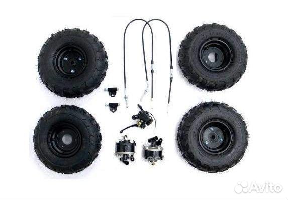 Детский квадроцикл снегоход вездеход Motax Gekkon