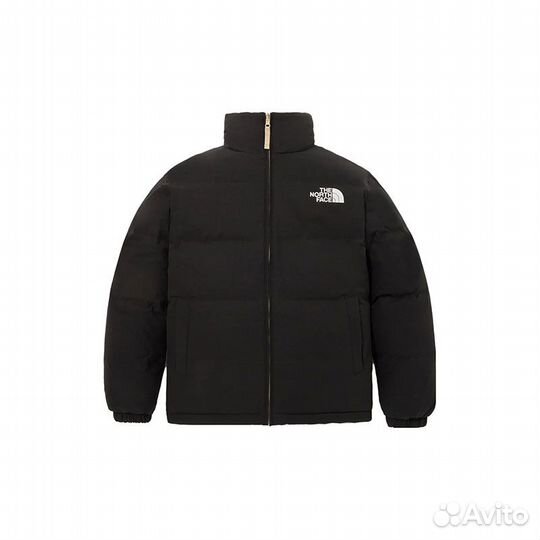 THE north face Down Jackets Unisex Black+Shopping Bag (XL)(35)