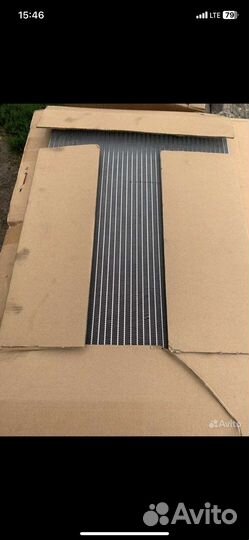 Радиатор кондиционера на renault logan