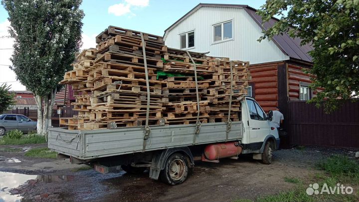 Дрова поддоны