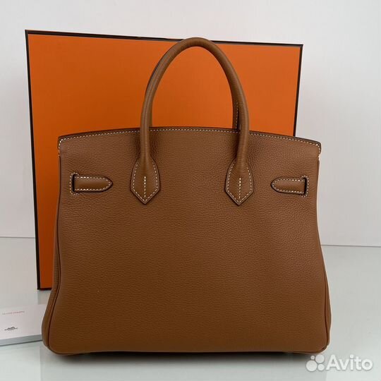 Сумка hermes birkin 30 togo ручной пошив