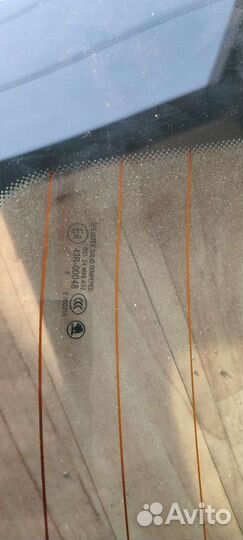 Стекло заднее skoda тур