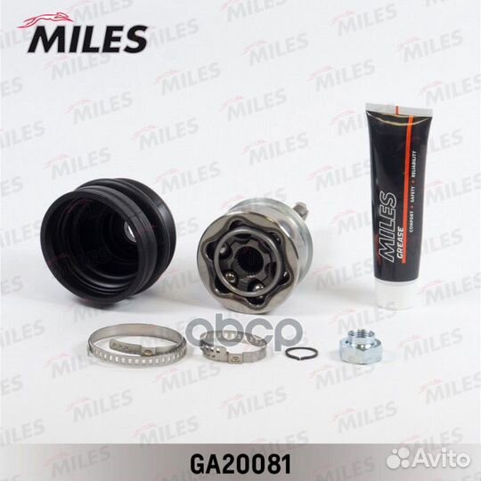 Шрус daewoo nexia 1.5 96- нар. ga20081 Miles