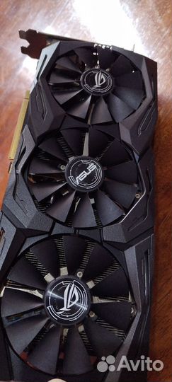 Видеокарта Asus rx580 8gb gaming
