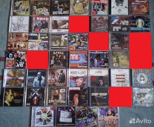 Русский и зарубежный Рэп\Хип-Хоп\RnB MP3\CD