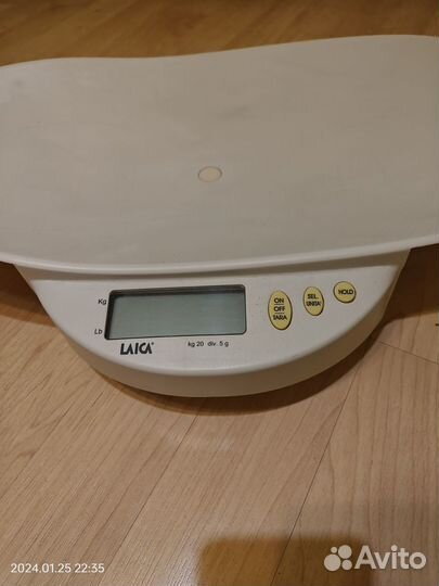 Весы для новорожденных laica, весы детские