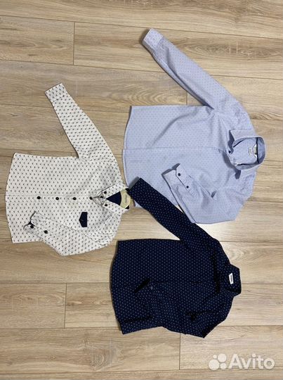 Рубашки рост 116, 128