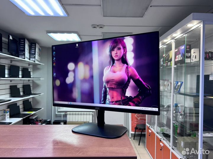 Монитор AOC 24 full HD/чек/гарантия