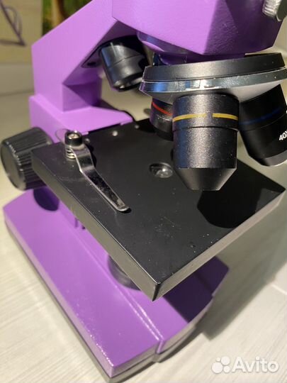 Микроскоп levenhuk Rainbow 2L Amethyst, световой