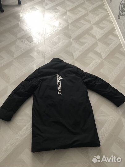 Куртка мужская зимняя adidas длинная