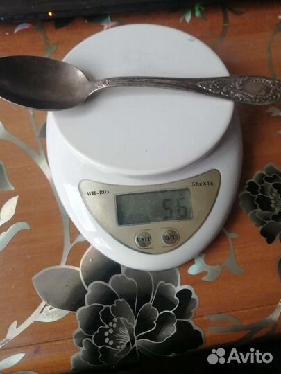 Ложка СССР, серебро