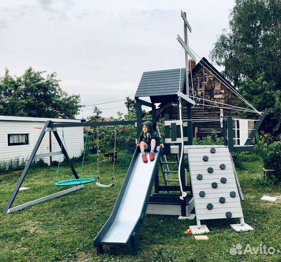 Детская площадка кораблик 