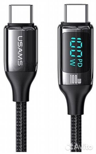 Кабель зарядки Type C usams us sj558 100w