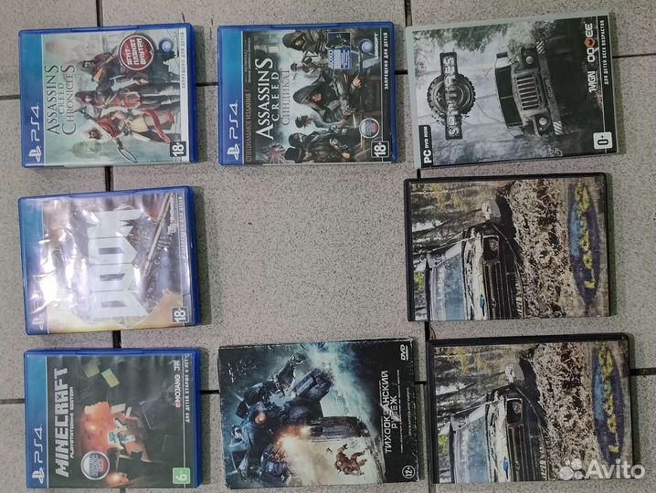 Диски для ps4