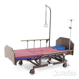 Кровать для лежачих больных с электроприводами