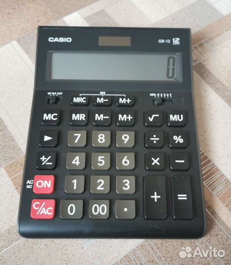 Калькулятор настольный casio и citizen