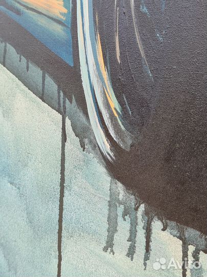 Картина 100х80 акрилом на холсте с подрамником