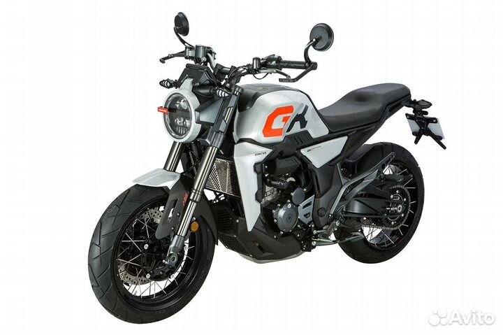 Дорожный мотоцикл Zontes ZT350-GK silver-orange