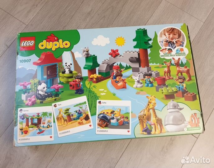 Lego duplo Большой зоопарк 10907