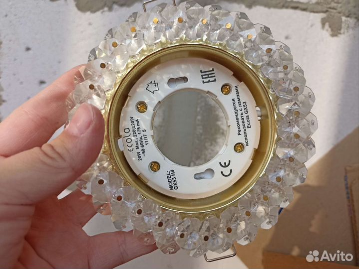 Точечные светильники новые