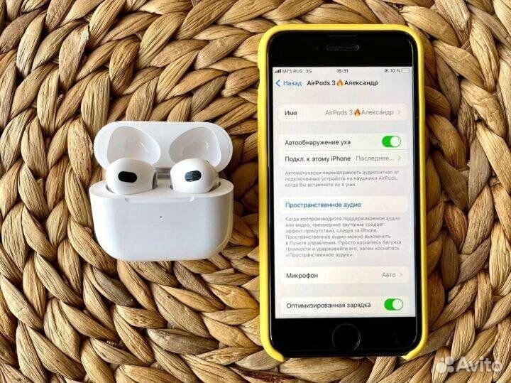 Airpods 3 новые