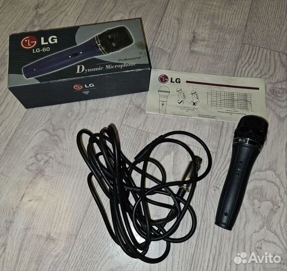 Микрофон для караоке LG