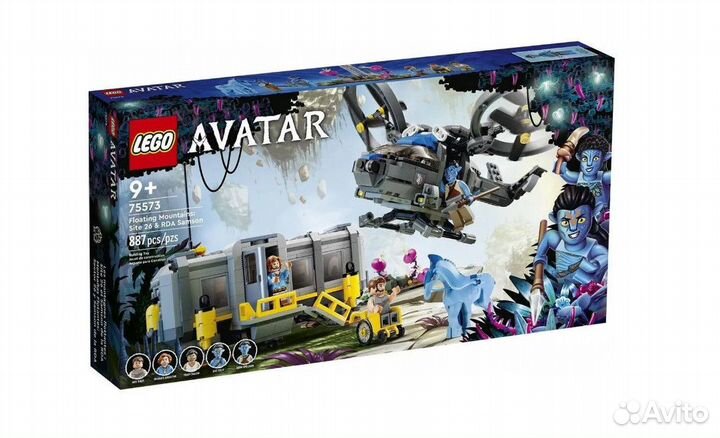 Конструктор lego avatar Парящие горы: Зона 26 и RD