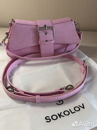 Сумка розовая sokolov