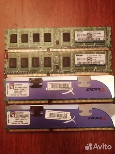 Оперативная память ddr3 и ddr2