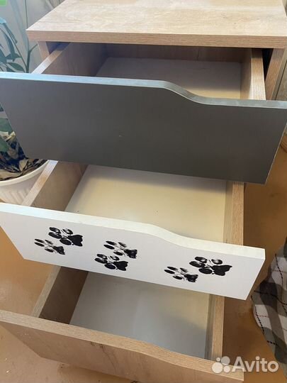 Тумбочка офисная с ящиками