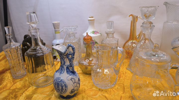 Штофы и графины СССР