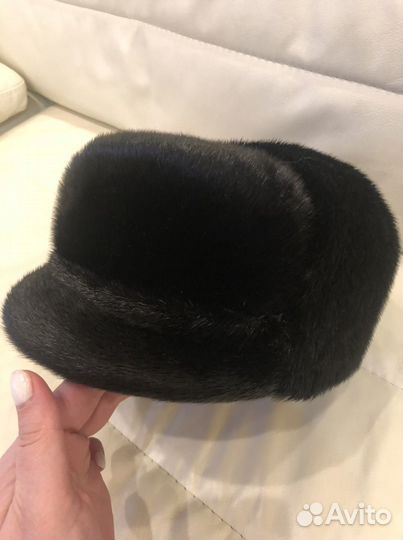 Шапка мужская из нерпы