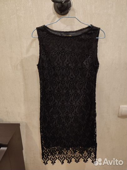 Вечернее платье 44 красное черное