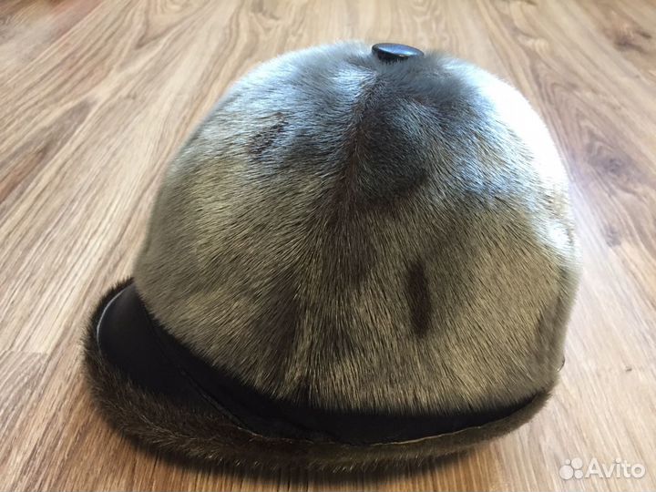 Кепка женская Нерпа/кожа